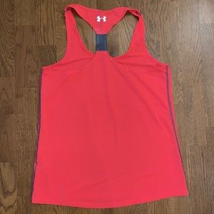 Under Armour mesh workout top size small